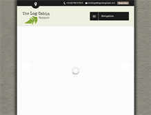 Tablet Screenshot of logcabingolspie.com